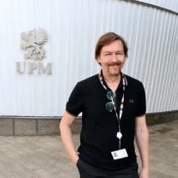 Portrait image of Mika Timmerbacka